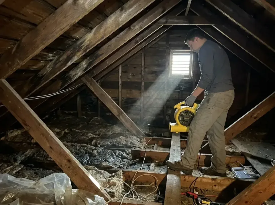 attic-water-damage-drying-proc-007 — frequently asked questions, Emergency Water Extraction & 24/7 Flood Response in Heywort…